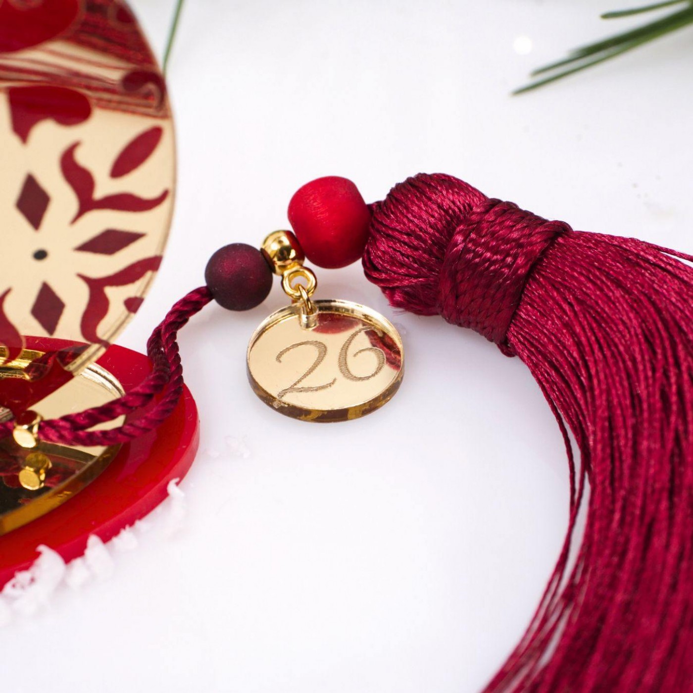 Tabletop 2026 Charm: Lucky Pomegranate — Pendants & charms from Toolittle — additional view 3