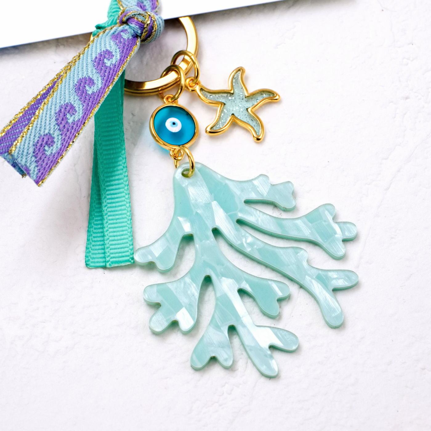 Summer Collection Coral Keychain — Pendants & charms from Toolittle — additional view 2