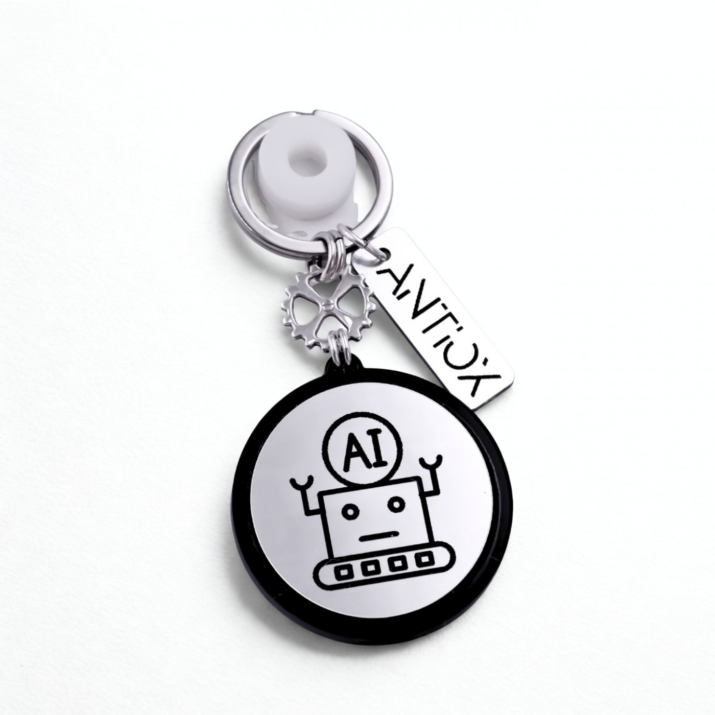 Artificial Intelligence -AI Men’s Keychain — Pendants & charms from Toolittle — additional view 4