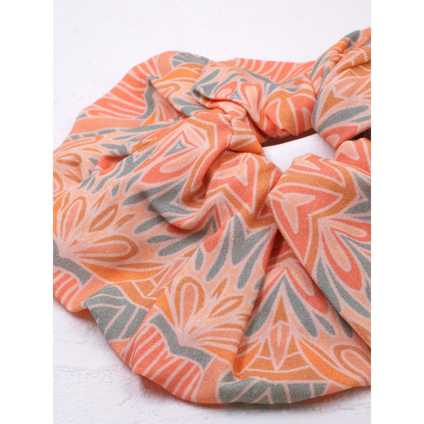 Crete Oversized scrunchie by KOKKOSAMMOU — Scarves & wraps from Toolittle — additional view 3