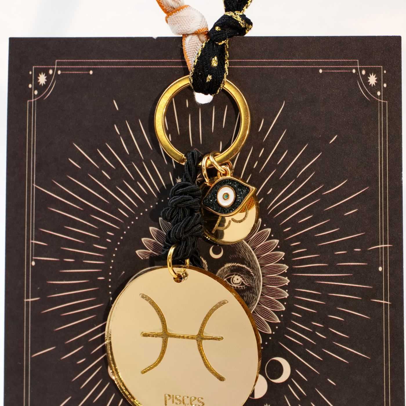 Pisces Sign Lucky Keychain — Pendants & charms from Toolittle — additional view 3