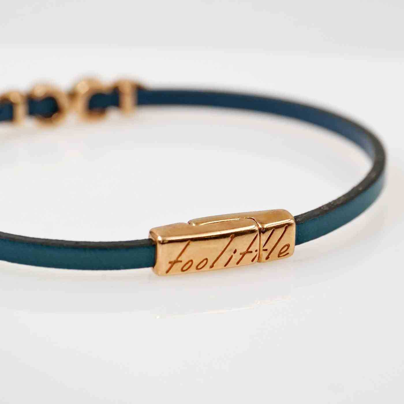 Leather Bracelet Toolittle Drops — Bracelets from Toolittle — additional view 2