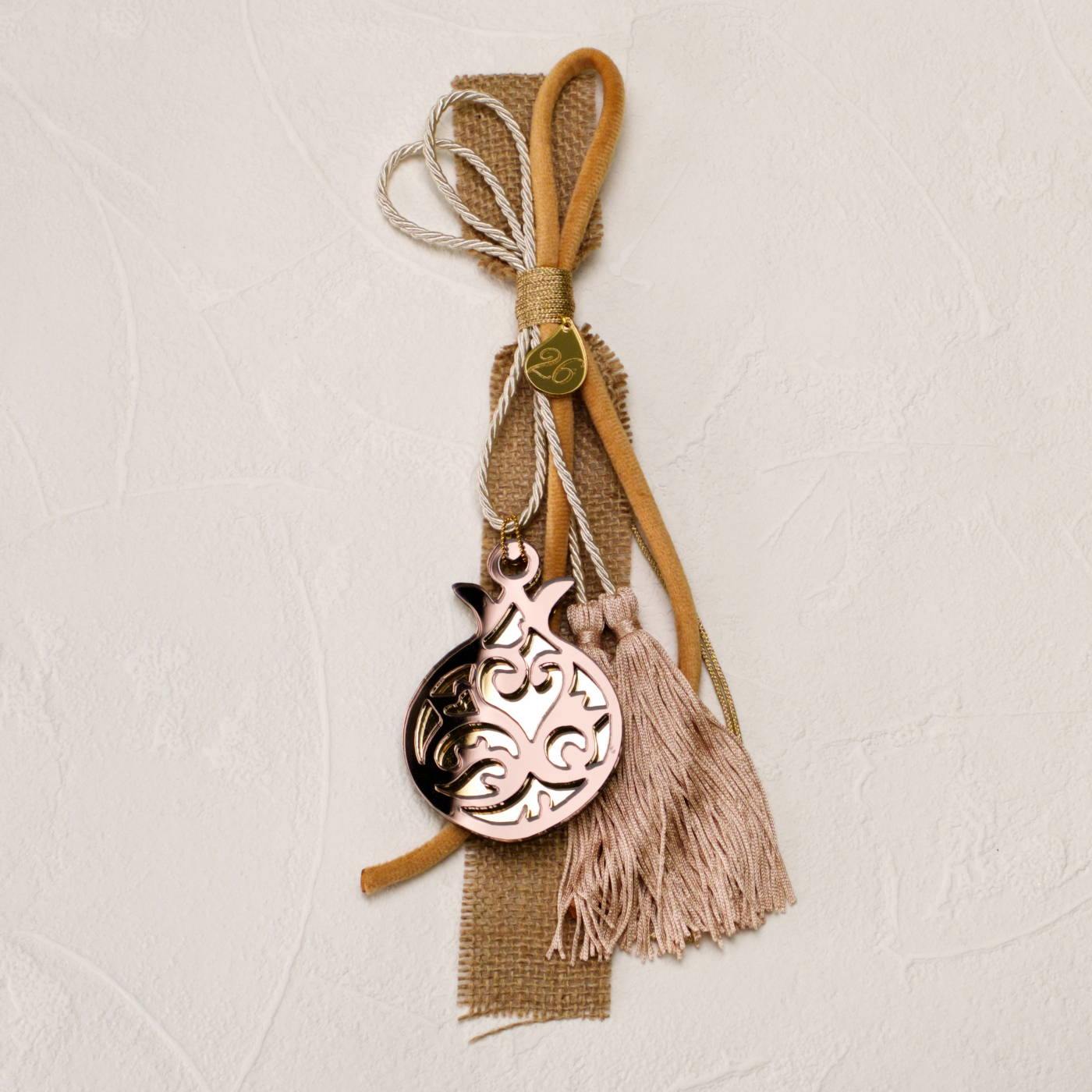 Handmade 2026 Lucky Pomegranate – A Modern Greek Symbol of Good Fortune — Pendants & charms from Toolittle — additional view 3
