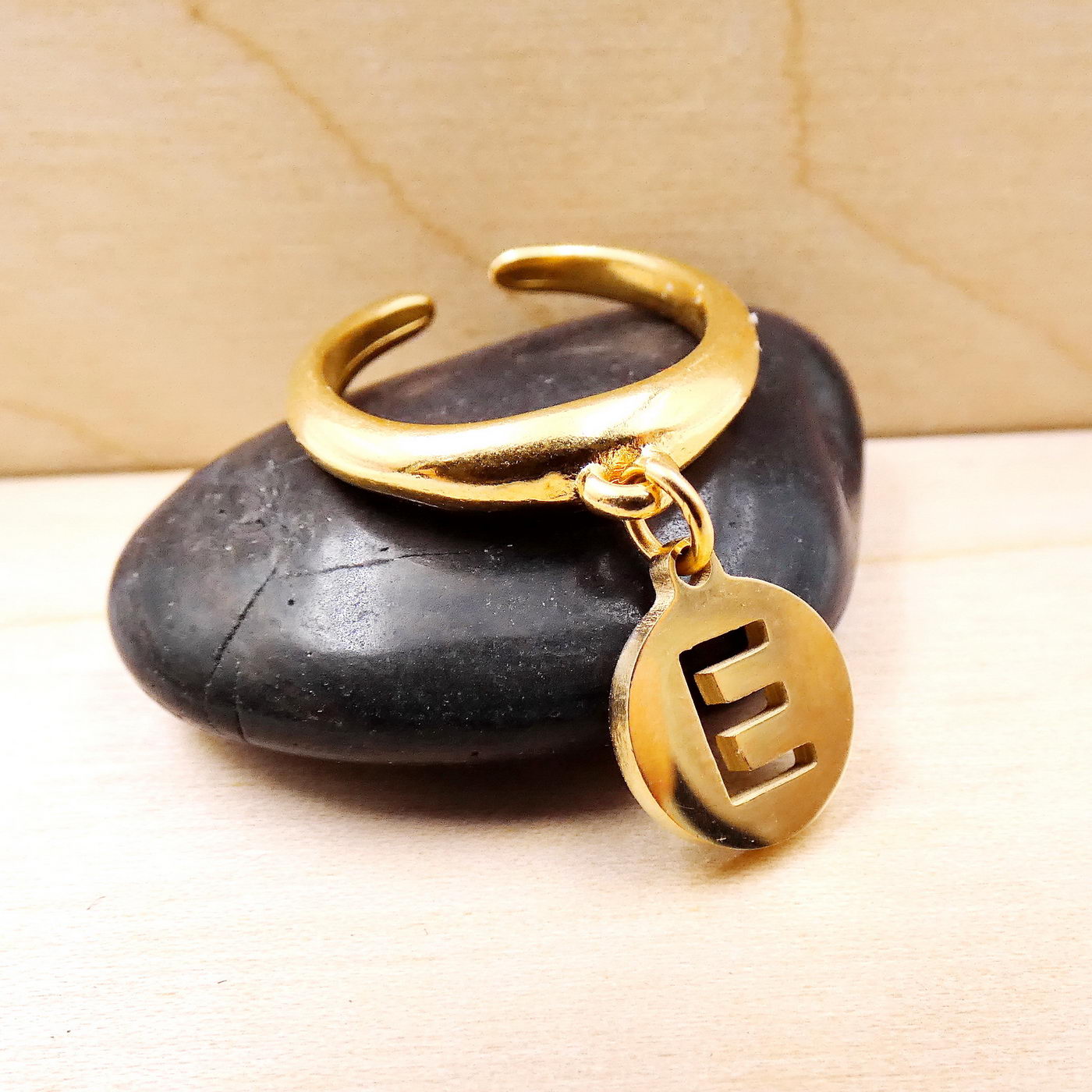 Encardia Initial Ring — Rings from Toolittle — additional view 6