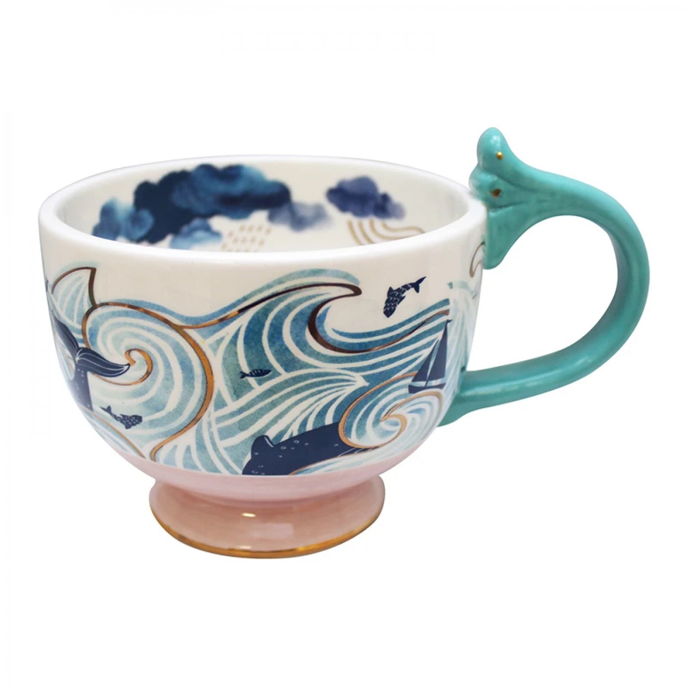 By The Sea Storm Tea Cup — Ceramics & pottery from Toolittle — additional view 4