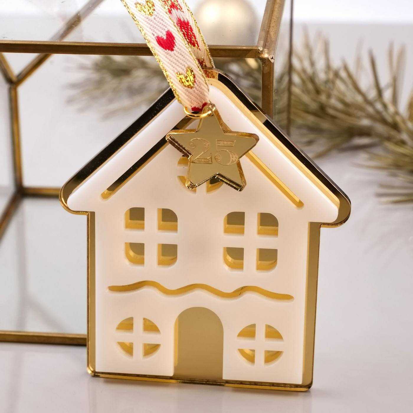 2026 Christmas Lucky House Ornament — Pendants & charms from Toolittle — additional view 4