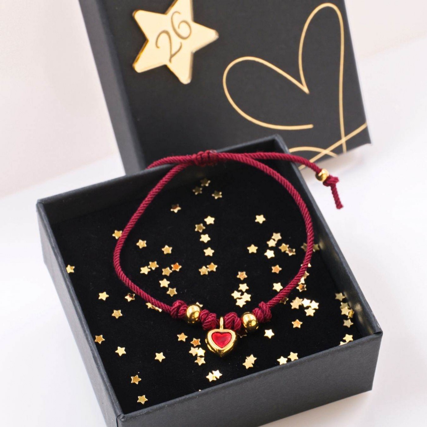 2026 Lucky Bracelet - Enamelled Heart