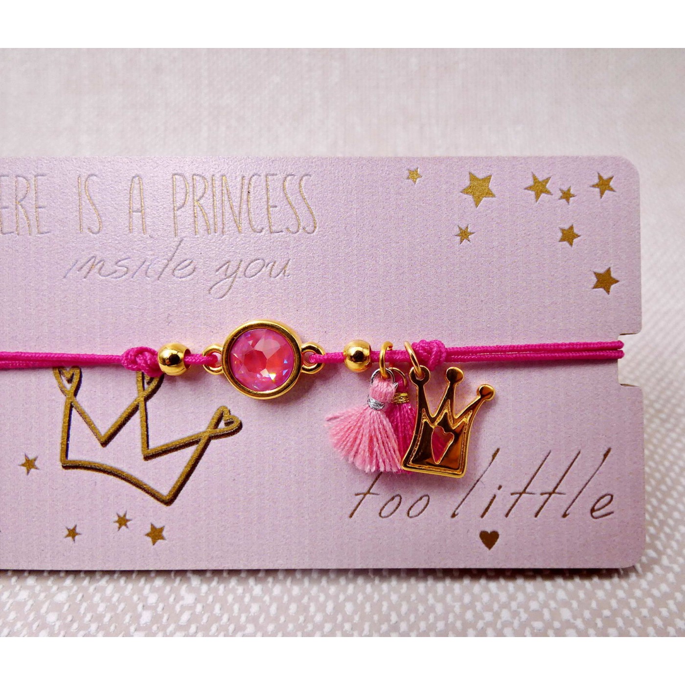 "The Princess in You" Kid's Bracelet — Bracelets from Toolittle — additional view 2