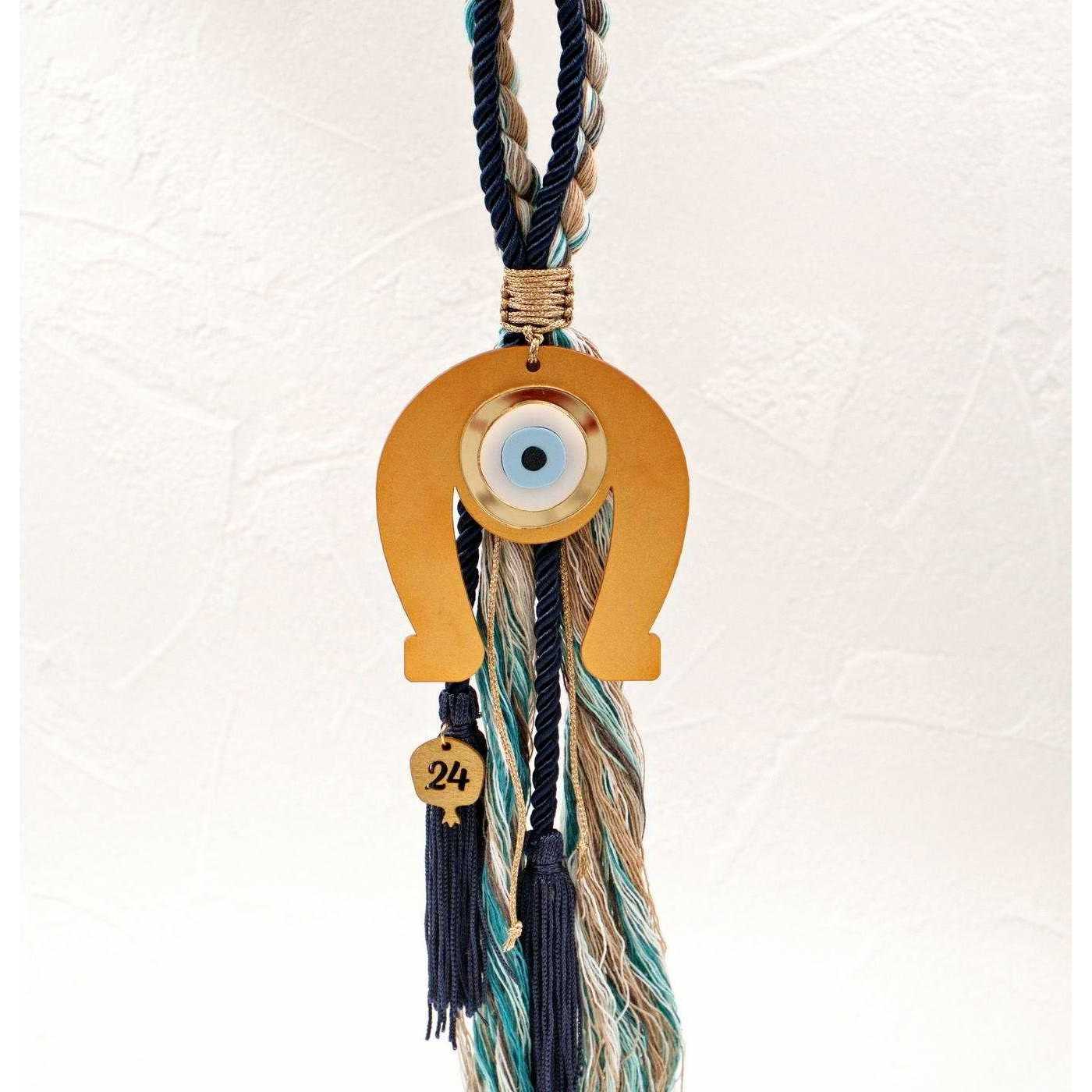 Hanging Lucky Horseshoe Charm — Pendants & charms from Toolittle — additional view 2