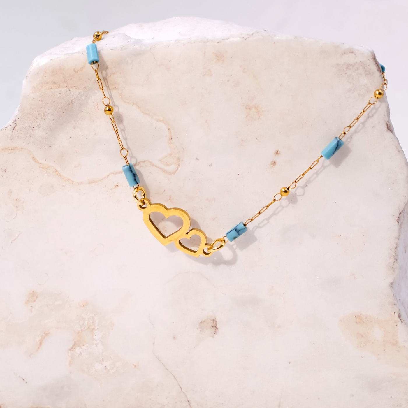 Inox Heart Chain Bracelet — Bracelets from Toolittle — additional view 3