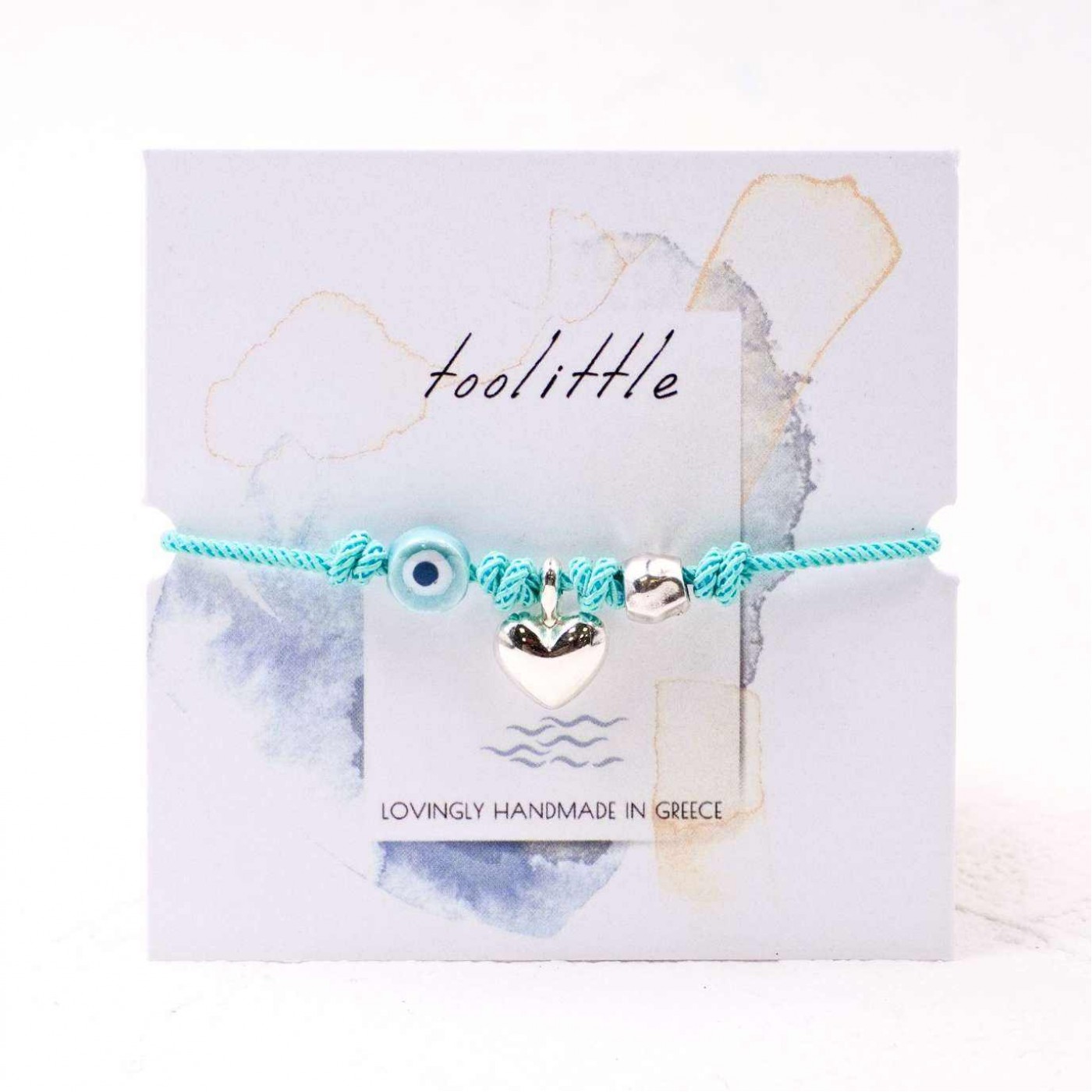 Heart Macrame Bracelet — Bracelets from Toolittle — additional view 3