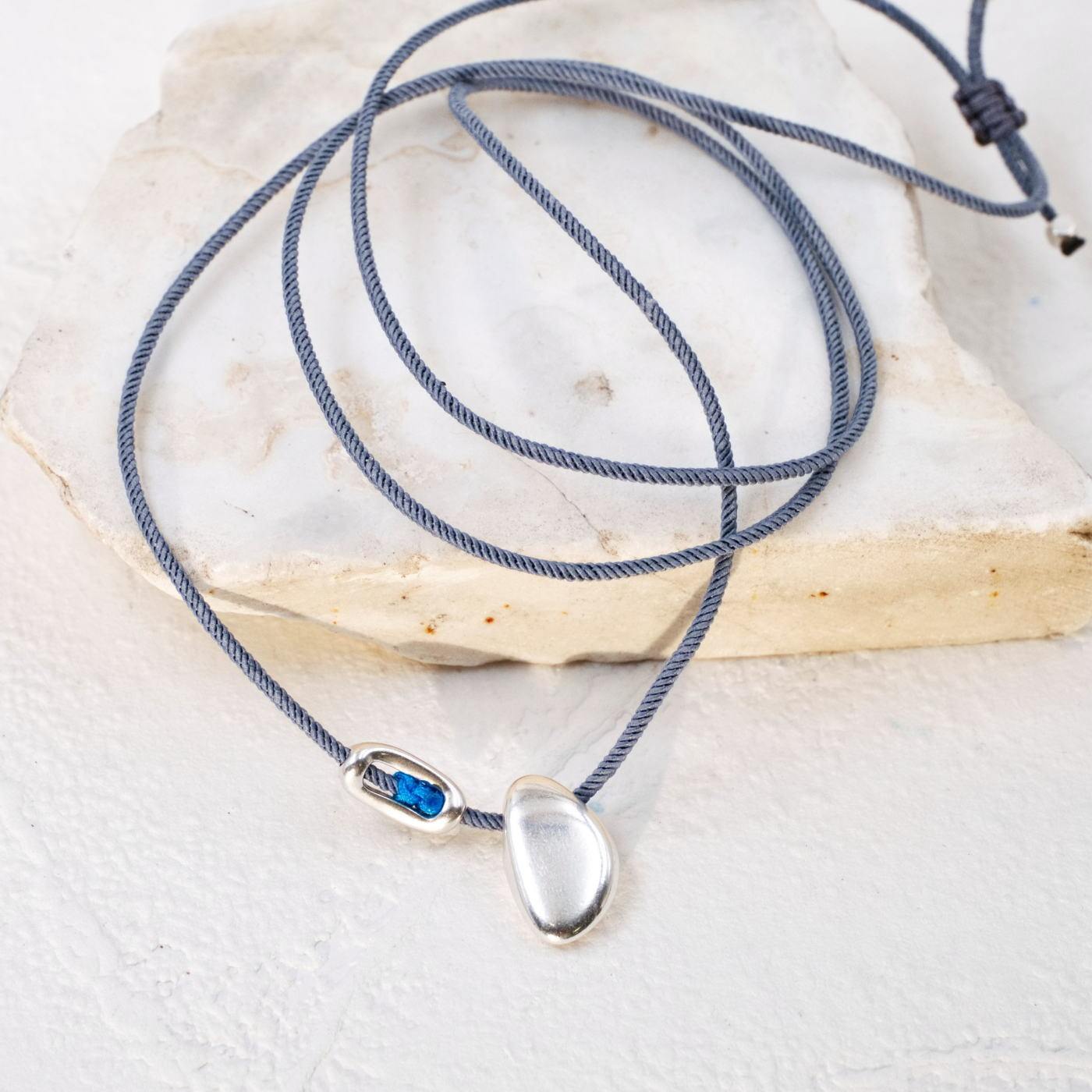 Organic Pendant Unisex Necklace — Necklaces from Toolittle — additional view 3