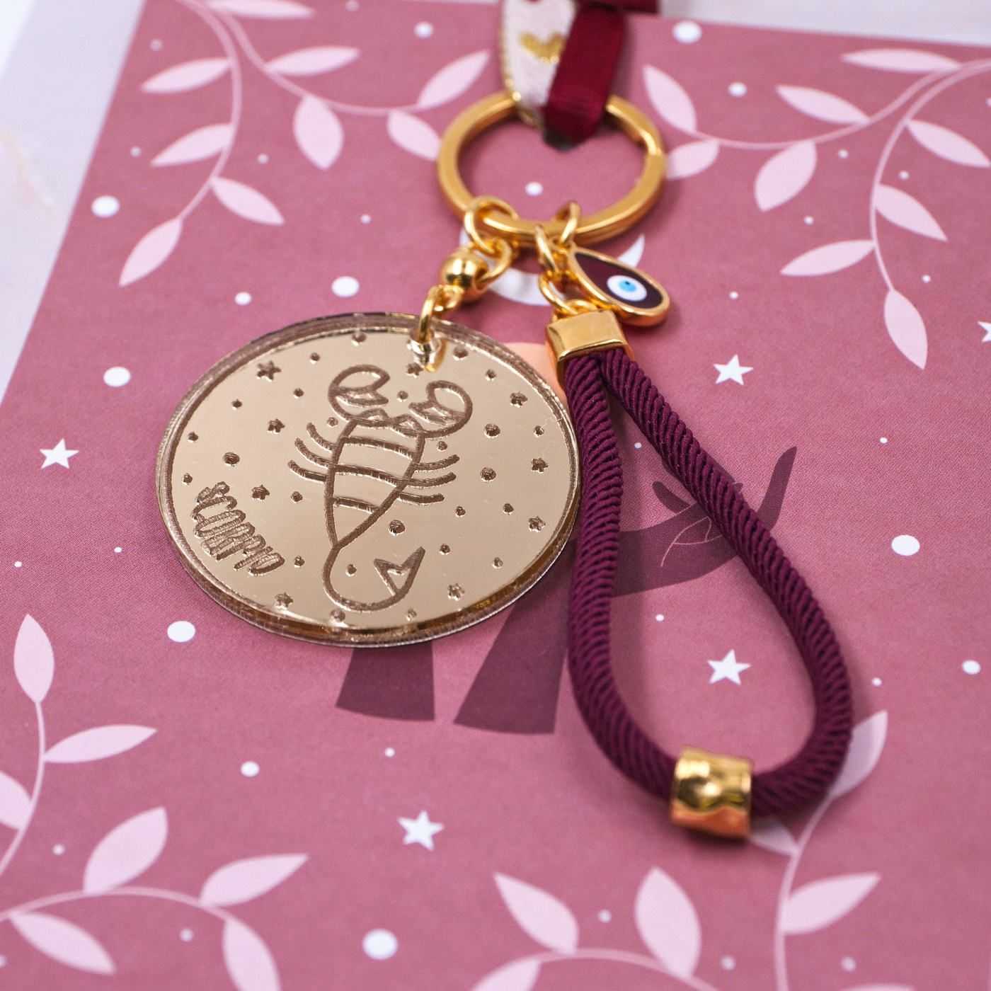 Scorpio Sign Keychain — Pendants & charms from Toolittle — additional view 2