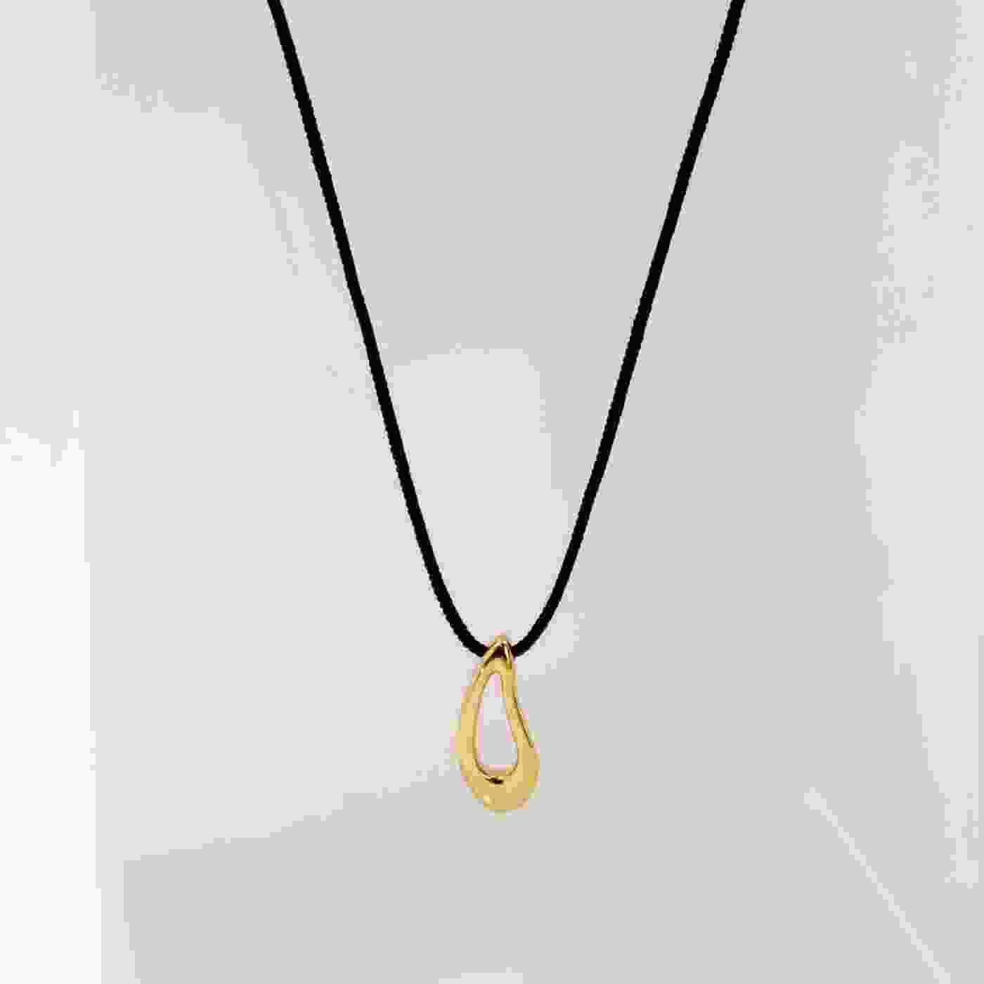 Organic Pendant Long Necklace — Necklaces from Toolittle — additional view 2