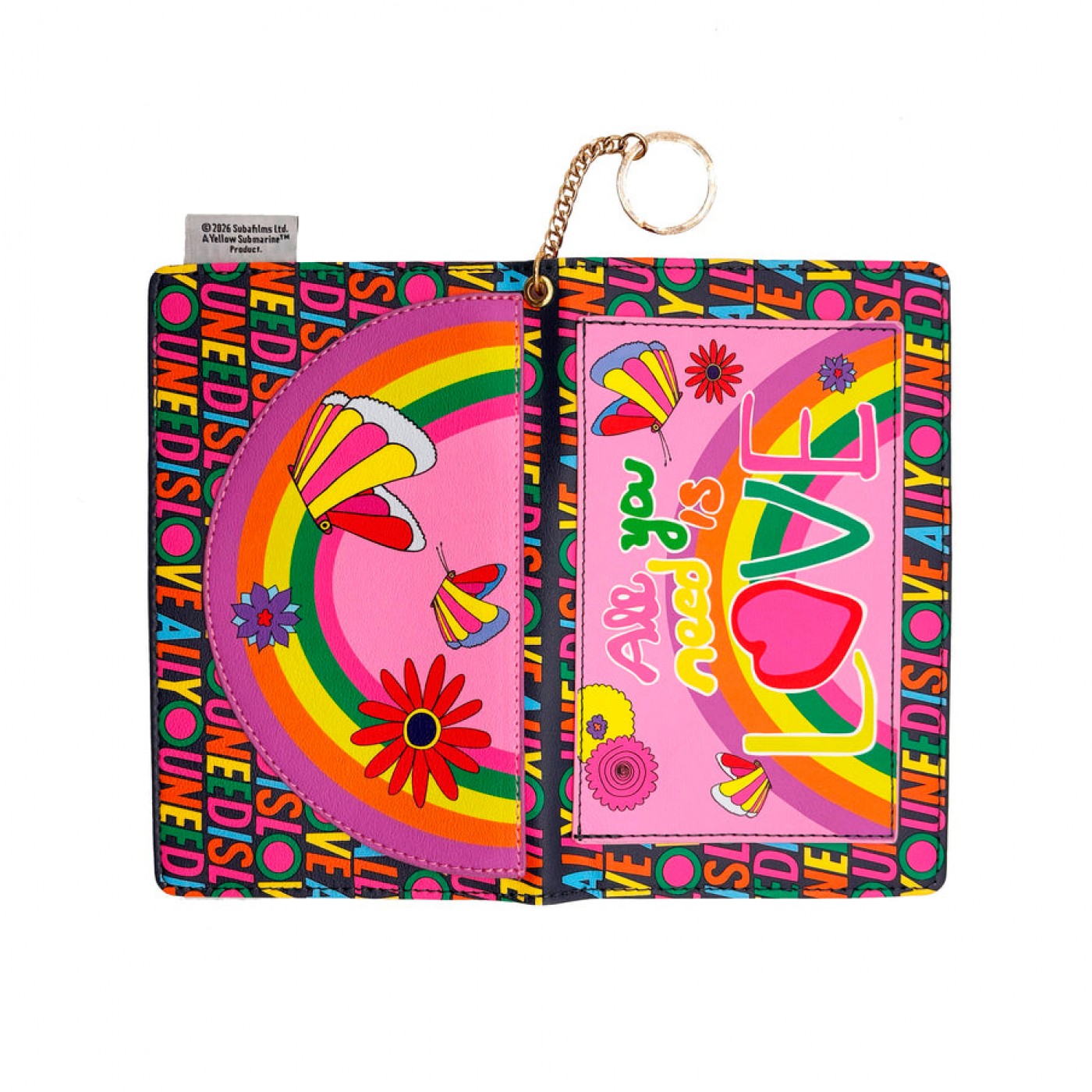 All You Need is Love Wallet | The Beatles — Bags & purses from Toolittle — additional view 2
