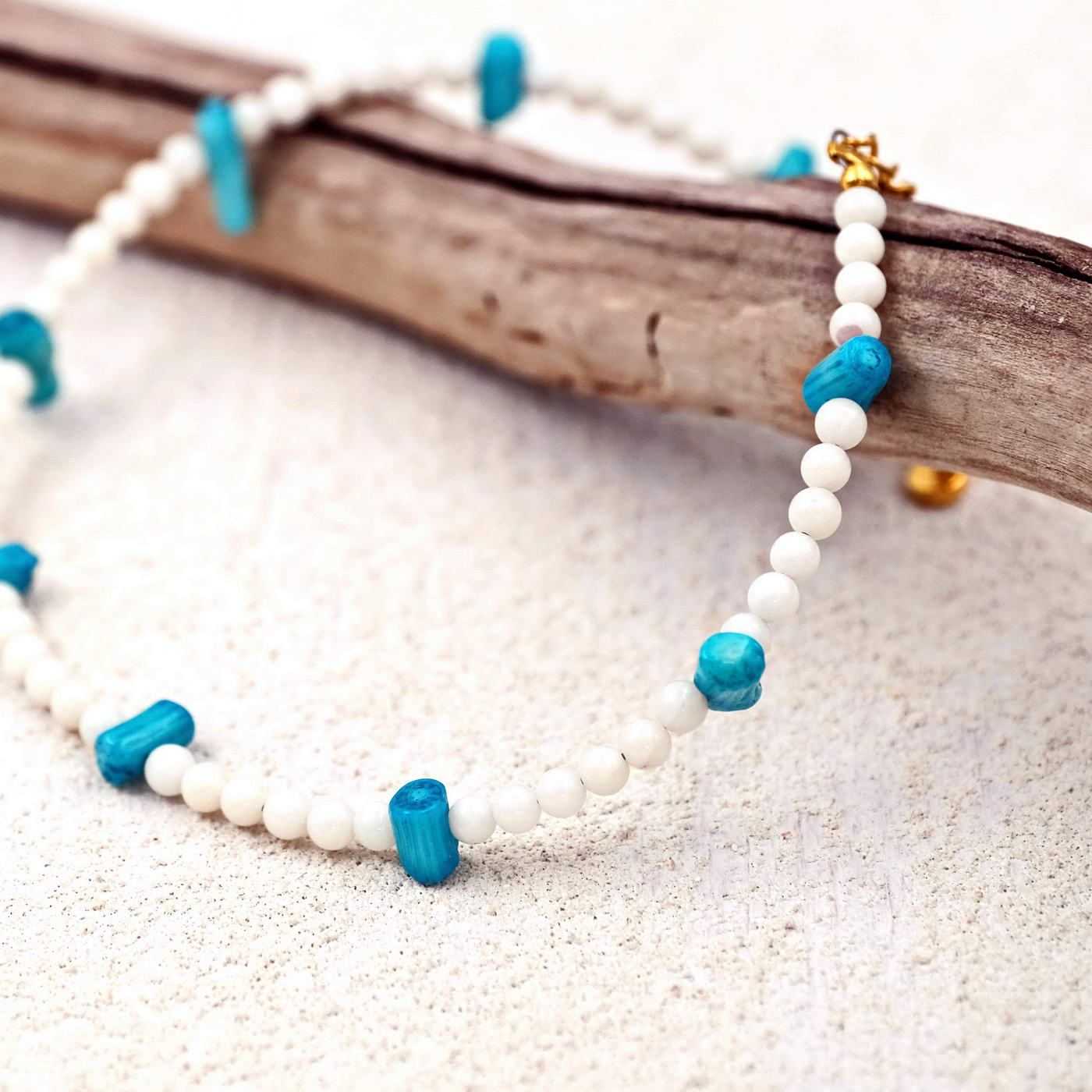 Anklet with semiprecious stones — Anklets from Toolittle — additional view 2