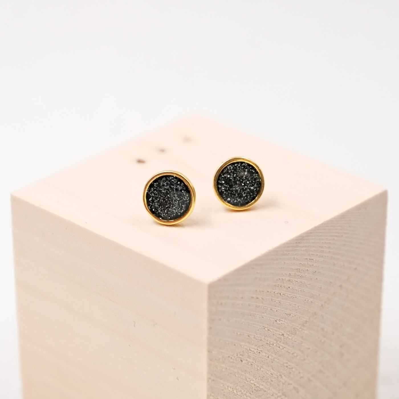Enamel Earrings Midi Dots — Earrings from Toolittle — additional view 3