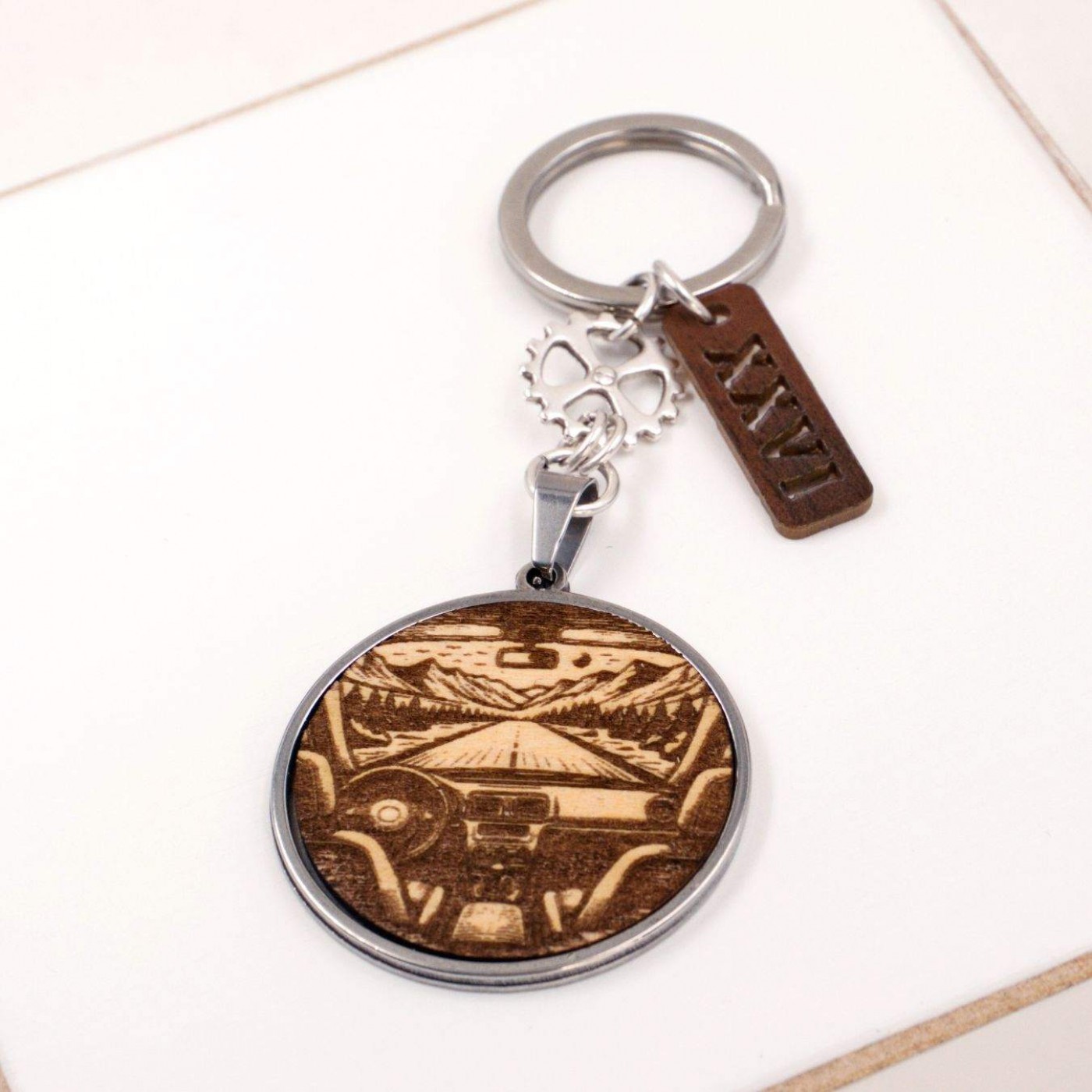 Men’s Lucky Keychain XXVI - "Car Dashboard" — Pendants & charms from Toolittle — additional view 2