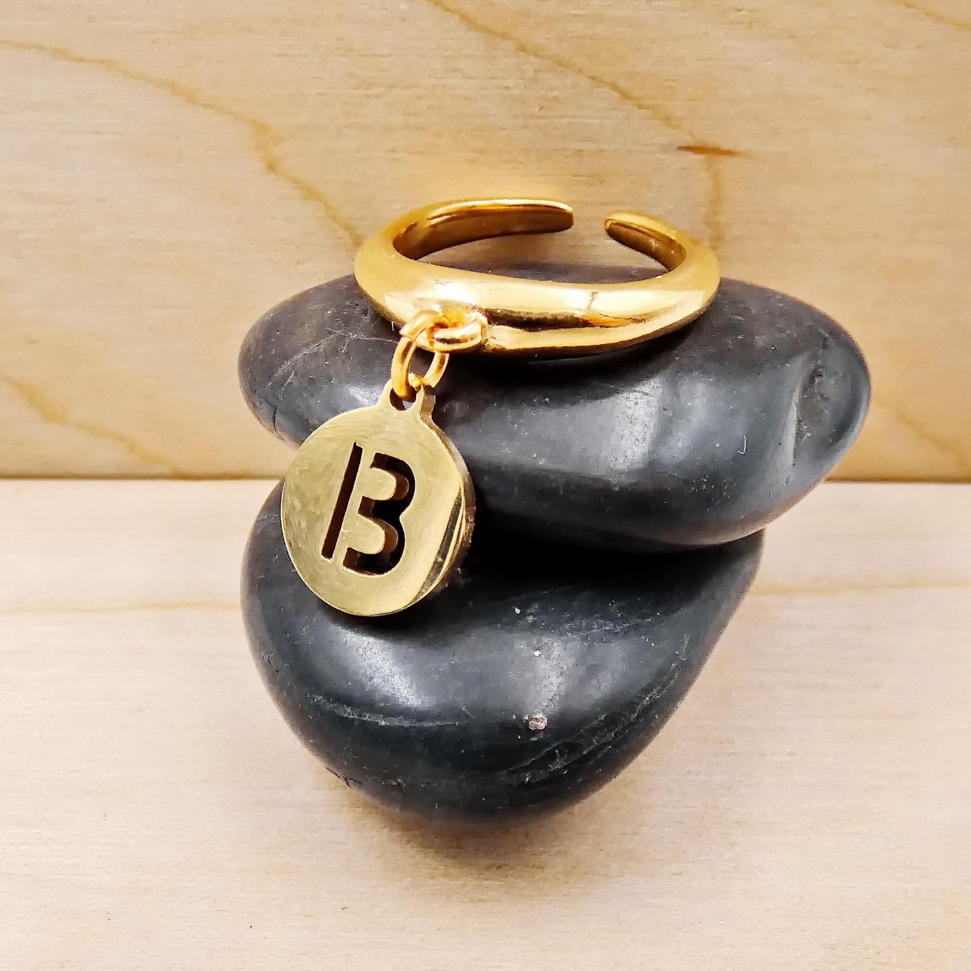 Encardia Initial Ring — Rings from Toolittle — additional view 4