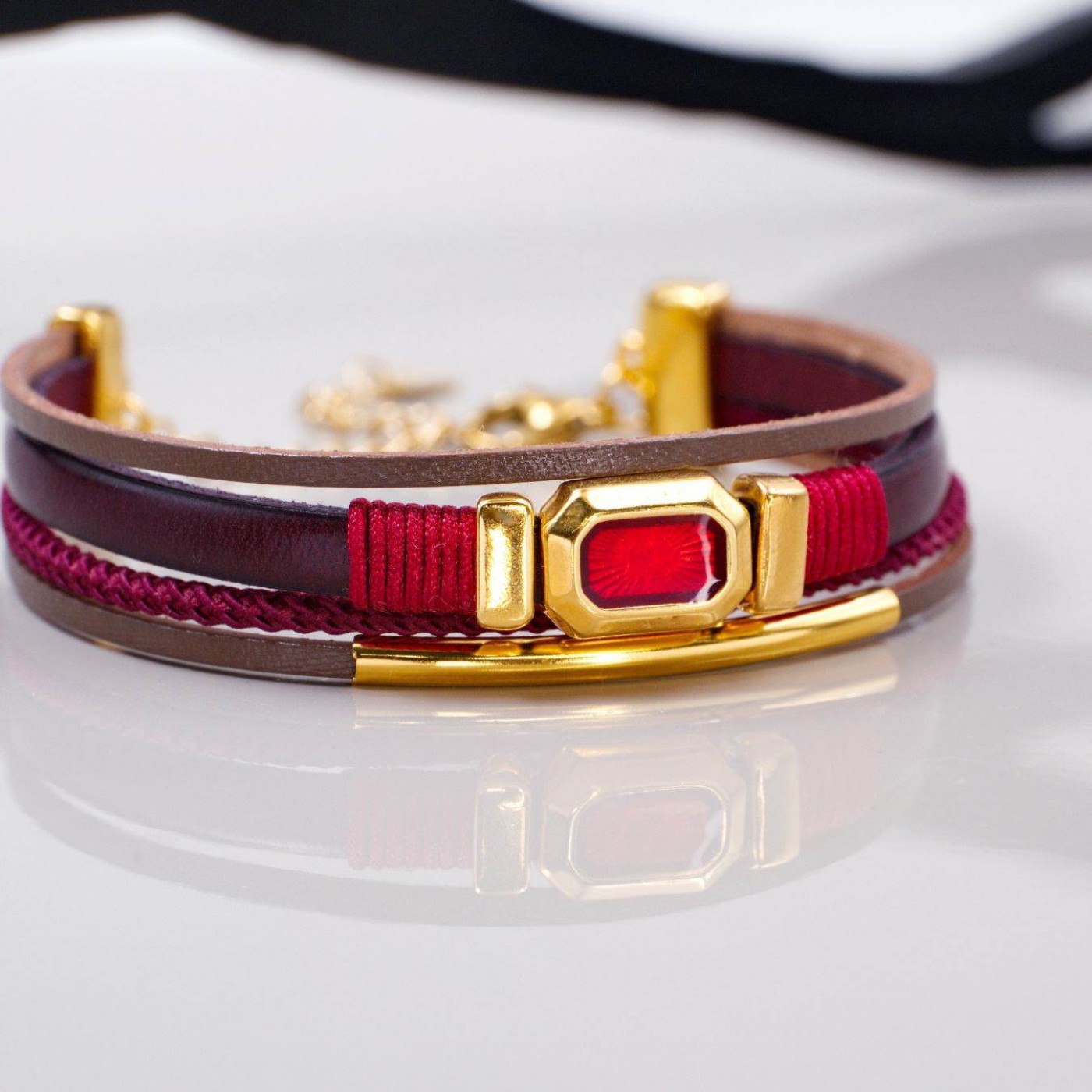 Women's Leather Bracelet