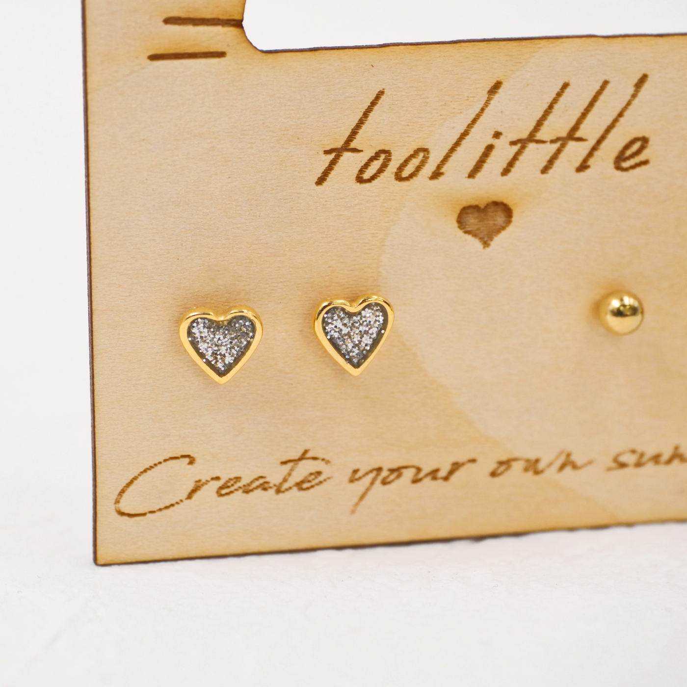 Set 3 Pairs of Earrings — Earrings from Toolittle — additional view 3