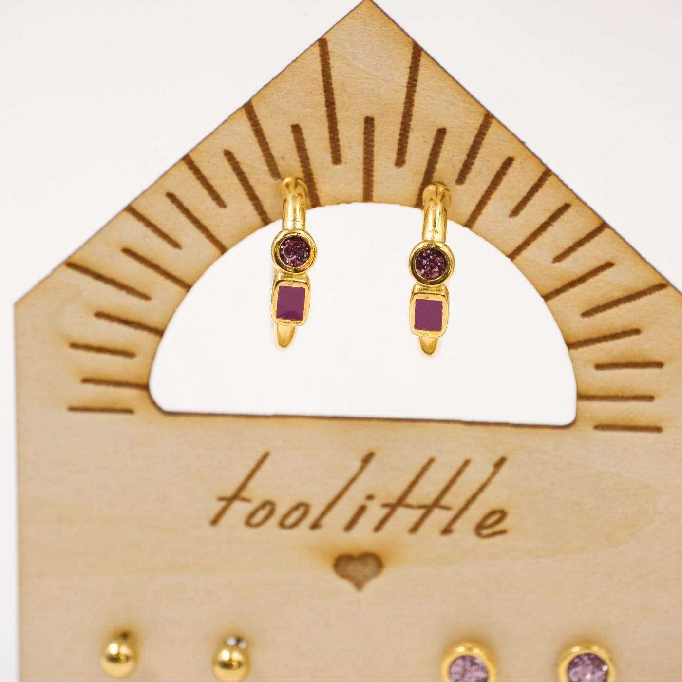 Set 3 Pairs of Earrings — Earrings from Toolittle — additional view 3