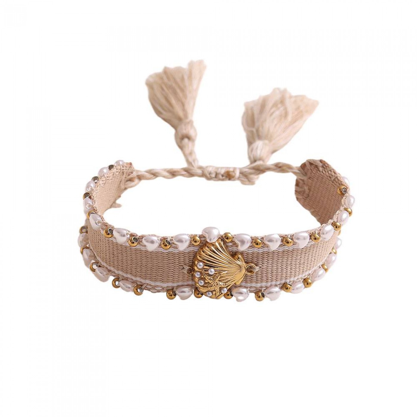 Shell Fabric Bracelet | Color Selection — Bracelets from Toolittle — additional view 7