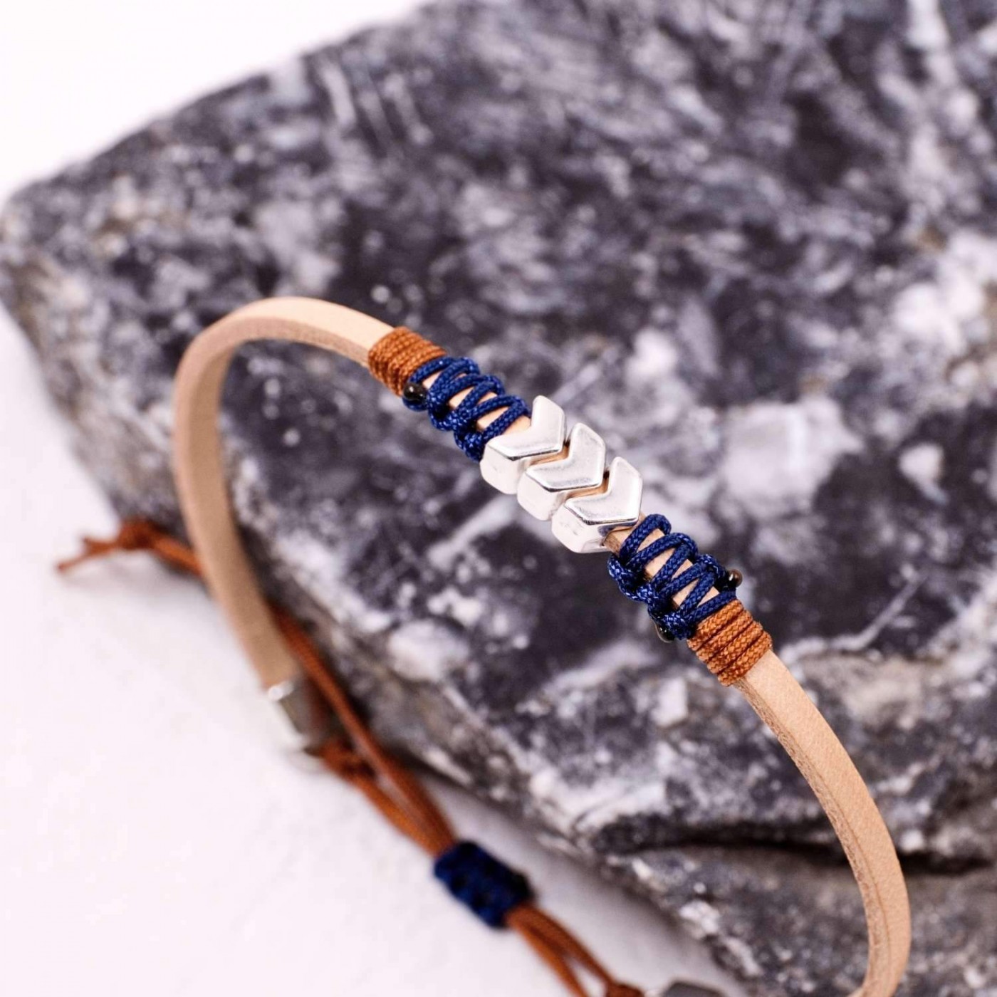Leather Men's Bracelet — Bracelets from Toolittle — additional view 2