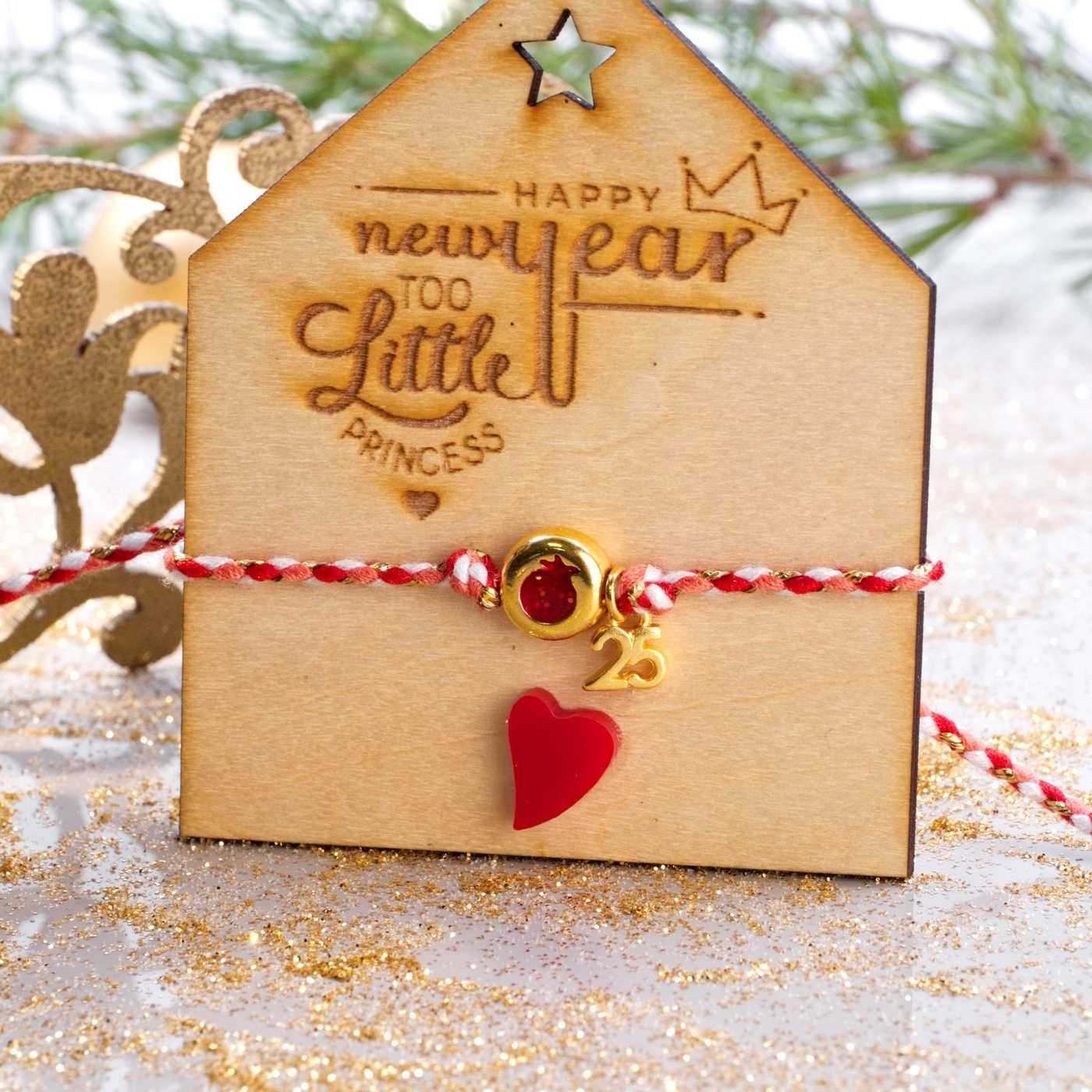 Pomegranate Kid's Lucky Bracelet — Pendants & charms from Toolittle — additional view 4
