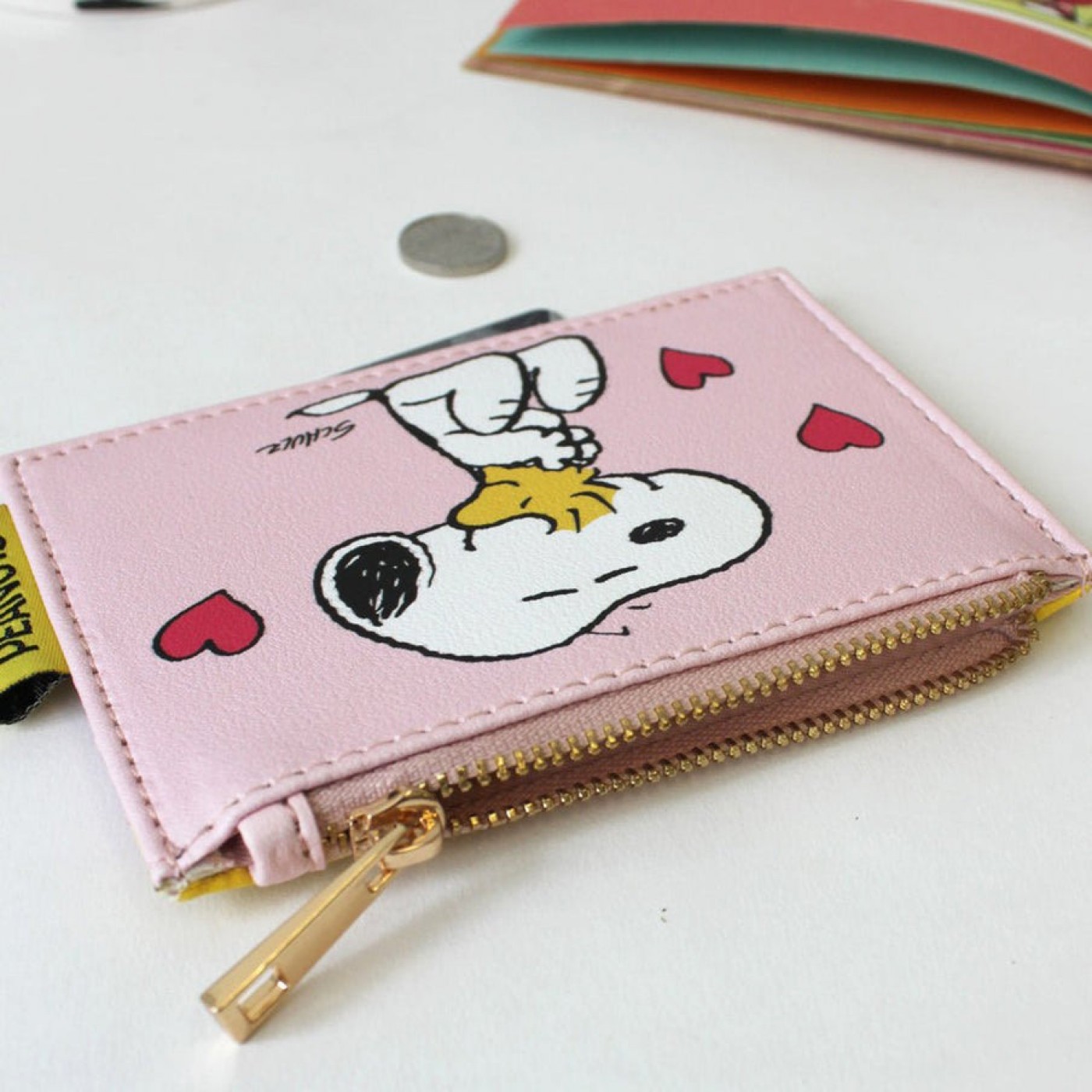 Peanuts 'Love' Zip Purse — Bags & purses from Toolittle — additional view 3