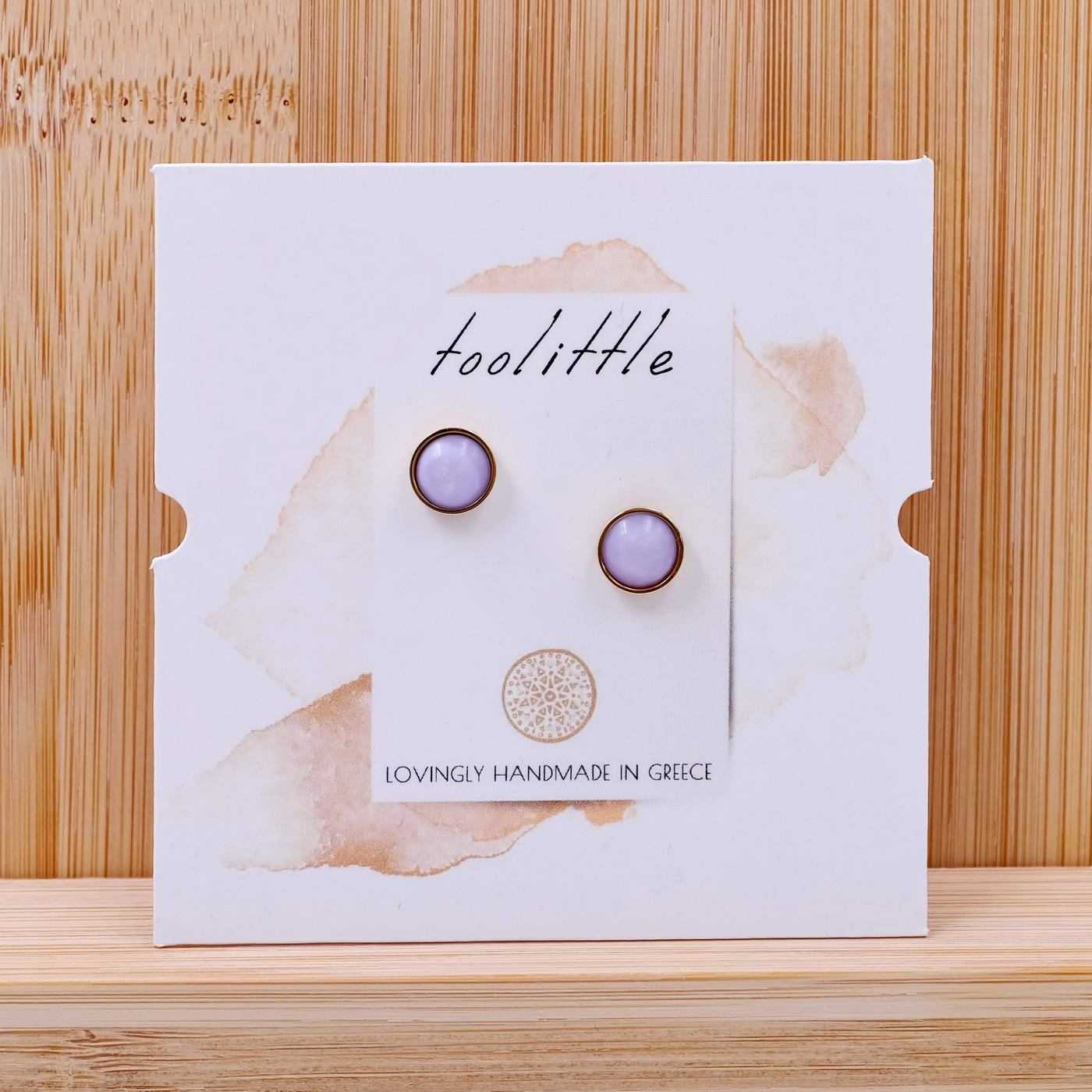 Stud earrings Candy Dots — Earrings from Toolittle — additional view 2
