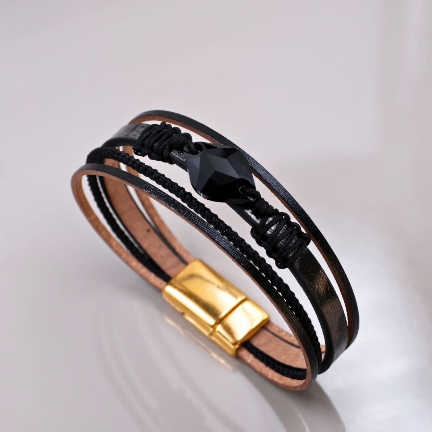 Animal Print Leather Bracelet — Bracelets from Toolittle — additional view 4