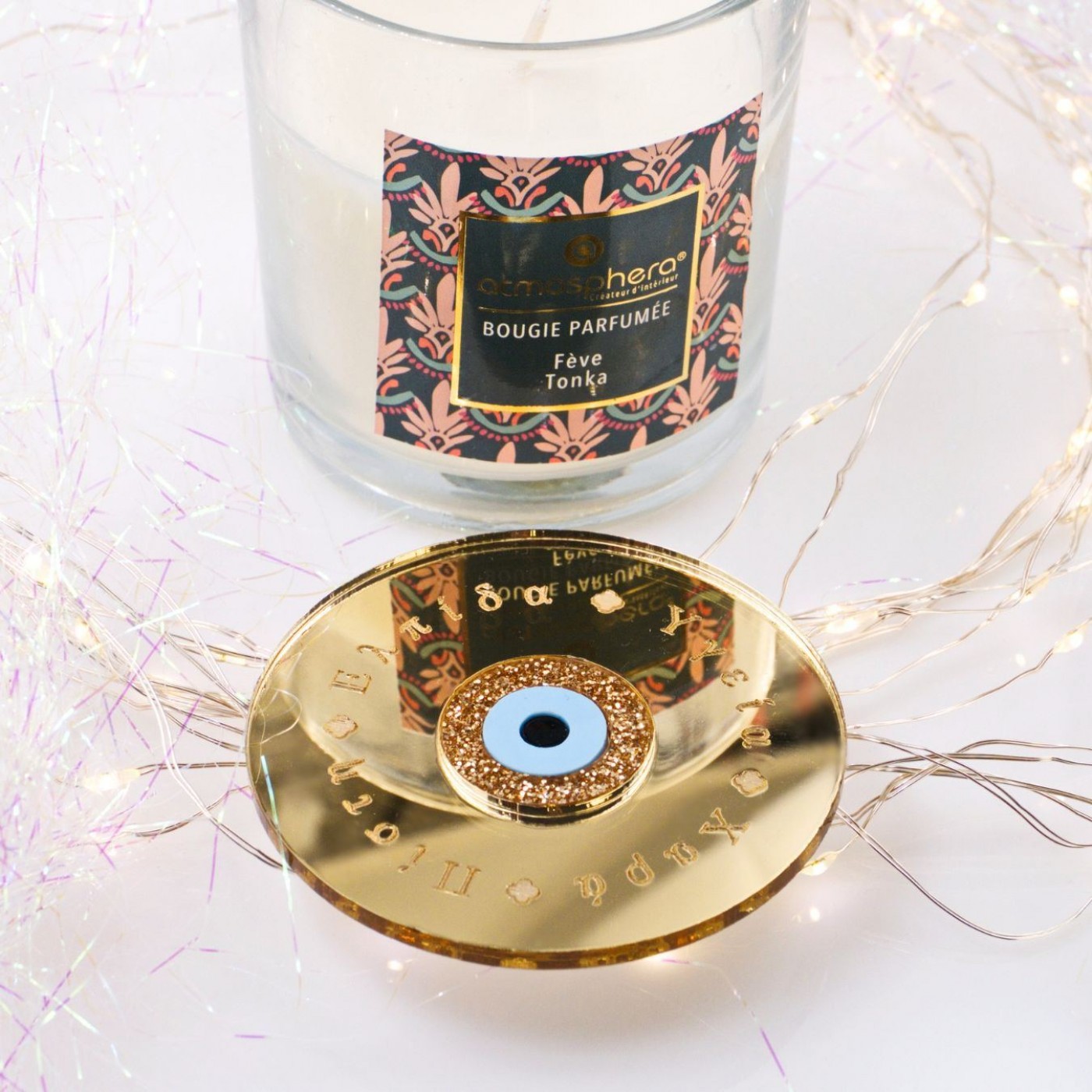 Scented 2026 Lucky Candle – With Lid & Evil Eye — Pendants & charms from Toolittle — additional view 2