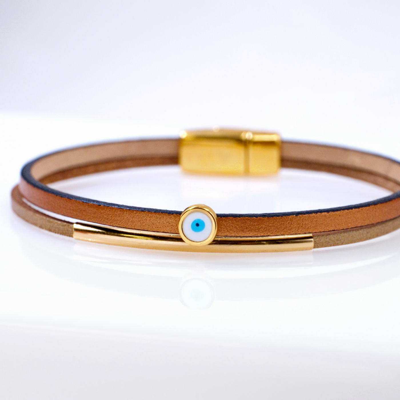 Women's Bracelet made of Leather — Bracelets from Toolittle — additional view 3