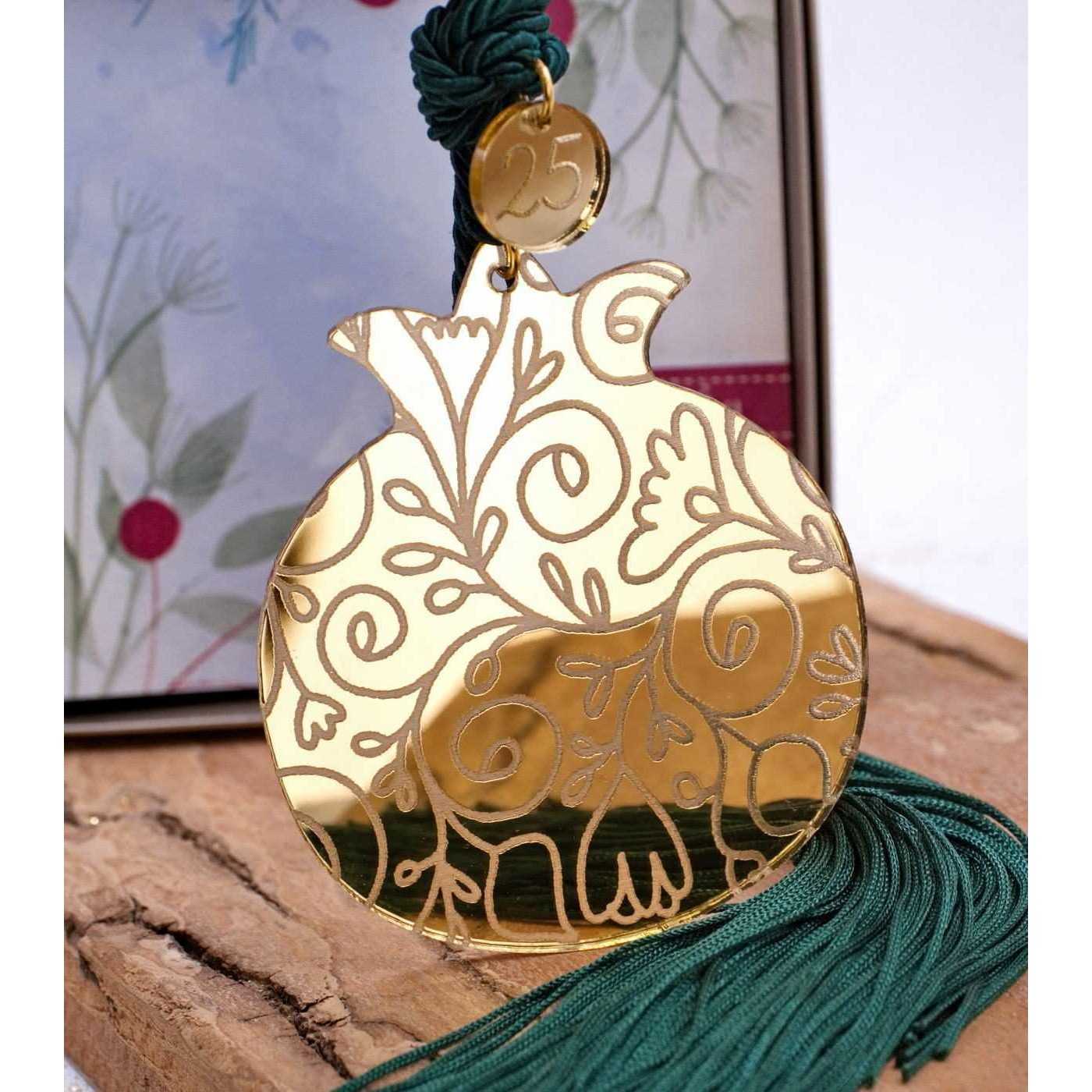 2026 Golden Pomegranate Lucky Charm — Pendants & charms from Toolittle — additional view 2