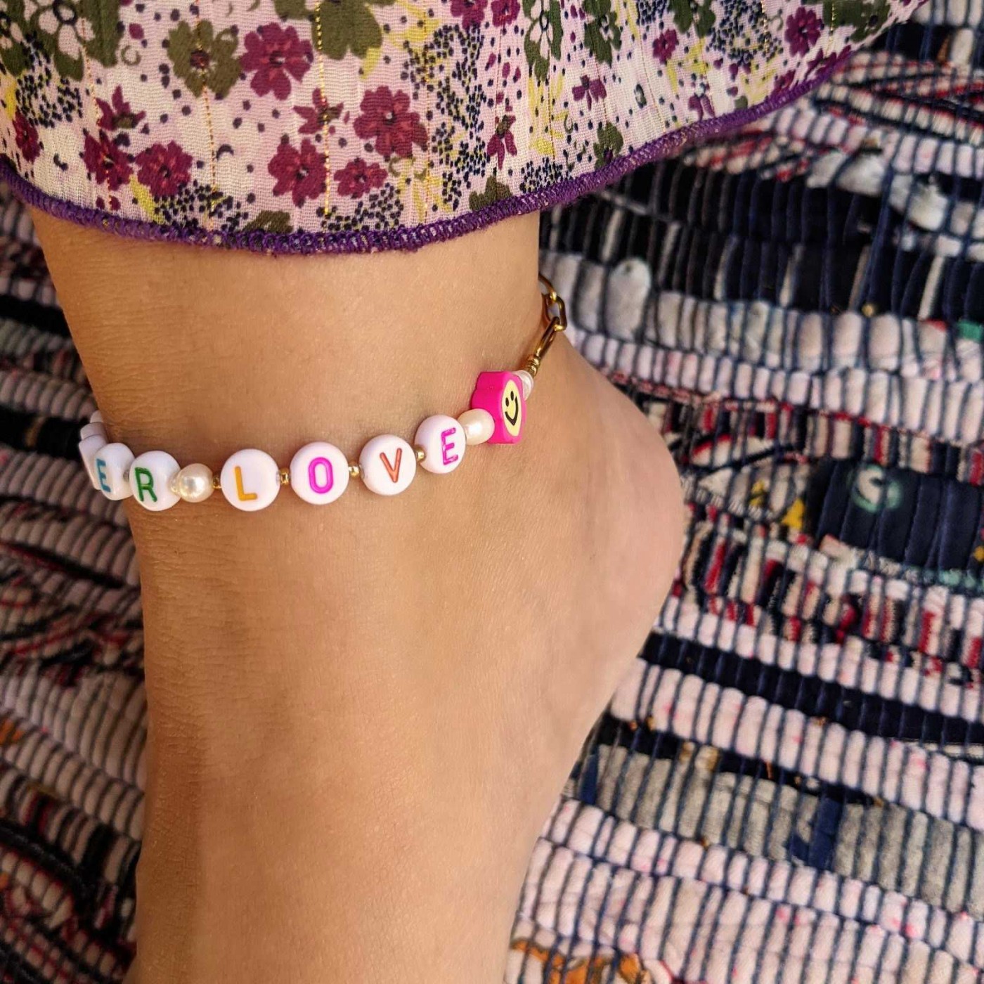 Color Staybright stainless steel Anklet — Anklets from Toolittle — additional view 2
