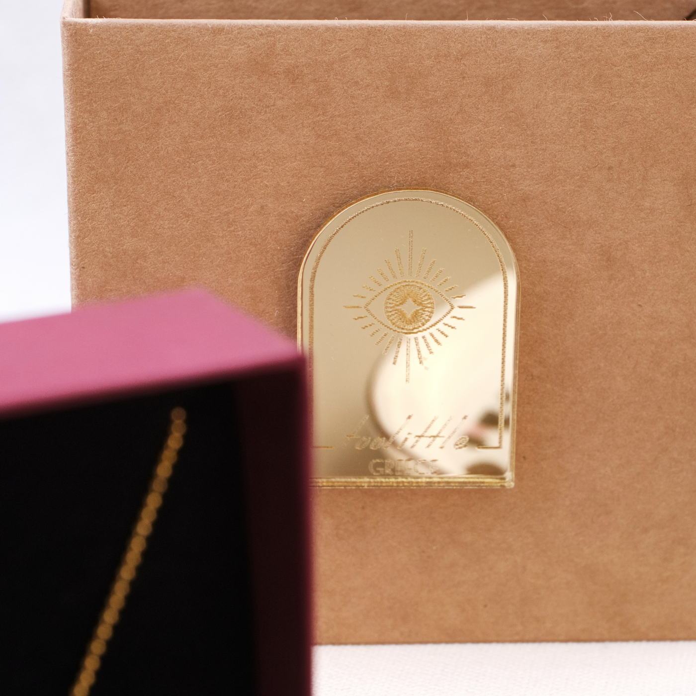Gold-plated Heart Necklace — Necklaces from Toolittle — additional view 3