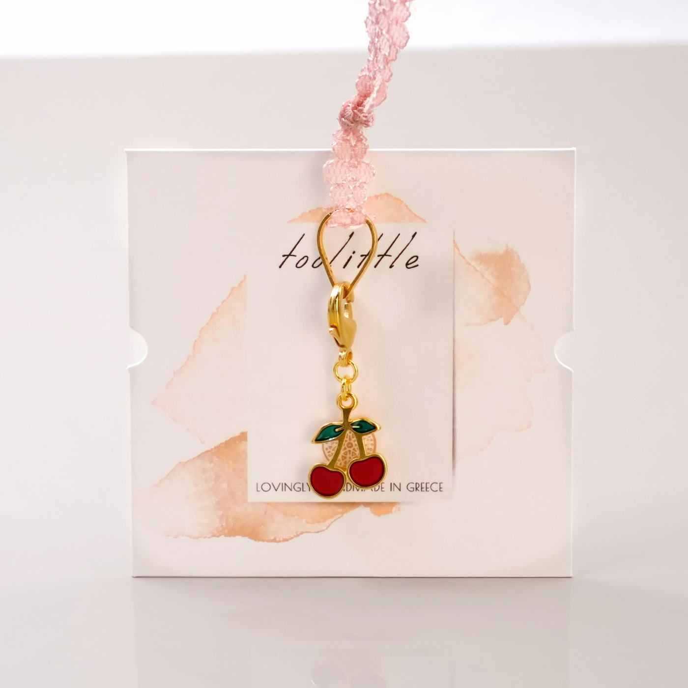 Cherries Shoe Charm — Pendants & charms from Toolittle — additional view 3