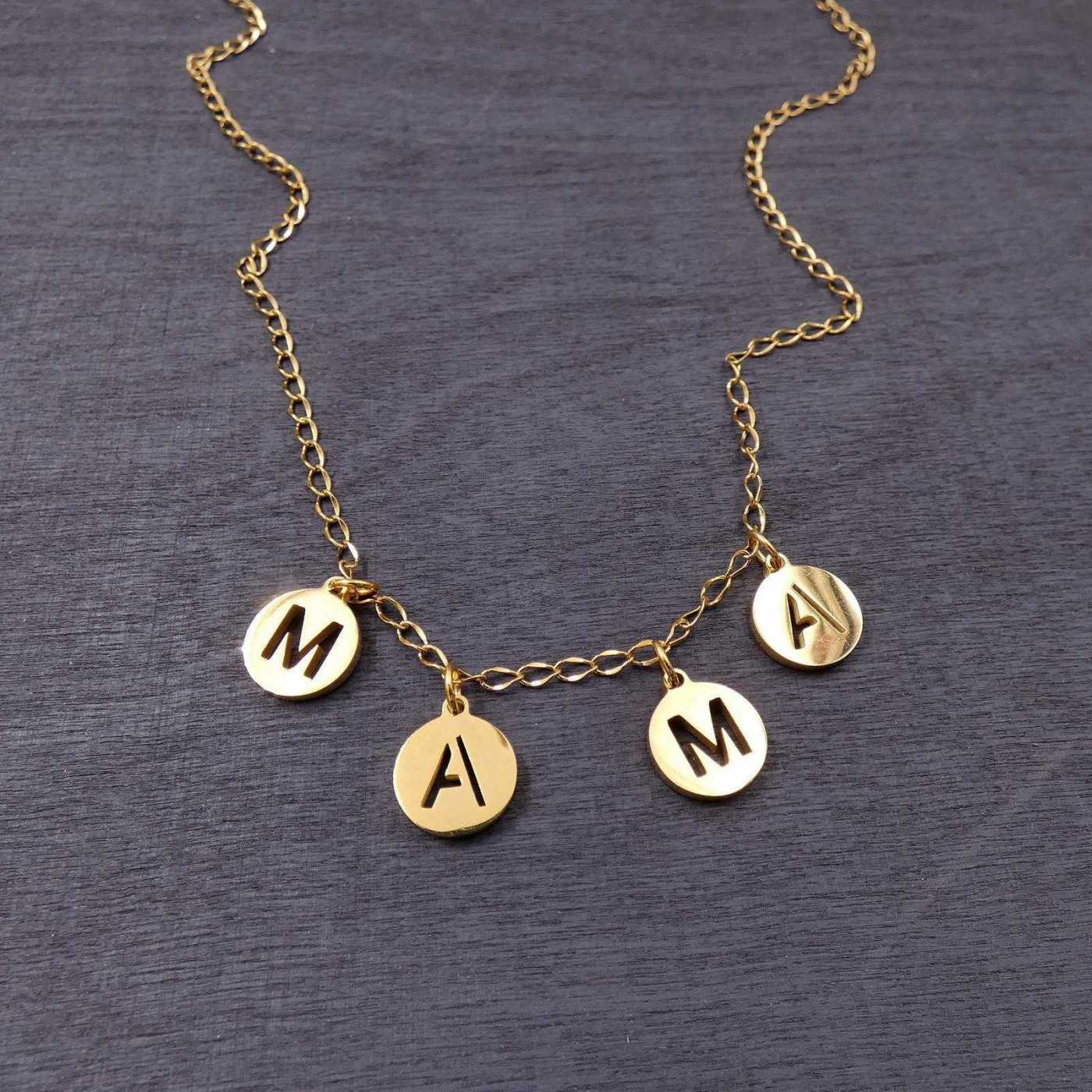 Stainless Steel "MAMA" Necklace — Necklaces from Toolittle — additional view 5