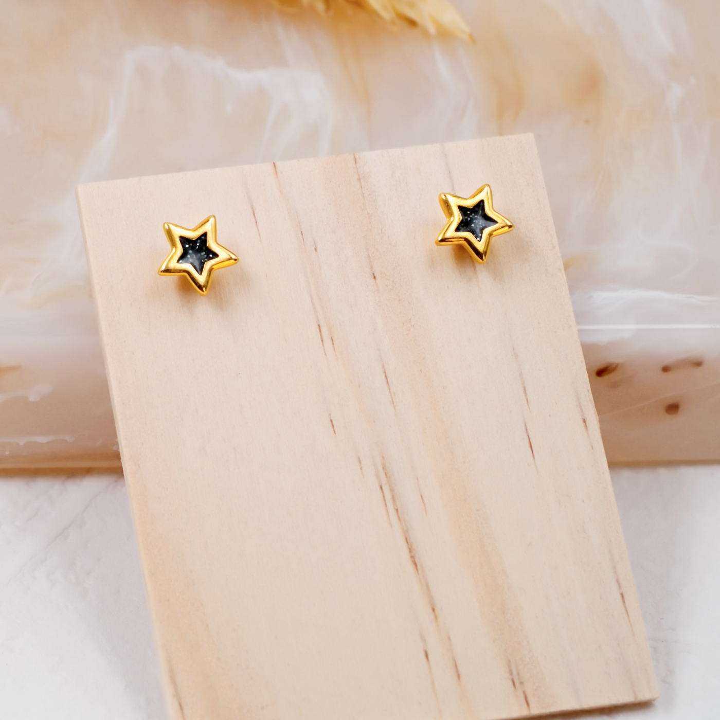 Star Stud Earrings — Earrings from Toolittle — additional view 2