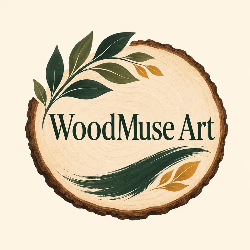 WoodMuse Art logo